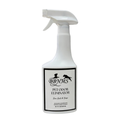 Closeup BBNMS Pet Odor Eliminator - Sea Salt + Sage. White bottle on white background.